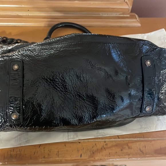 Preowned Authentic Patent leather Coach Madison bag - Picture 5 of 5